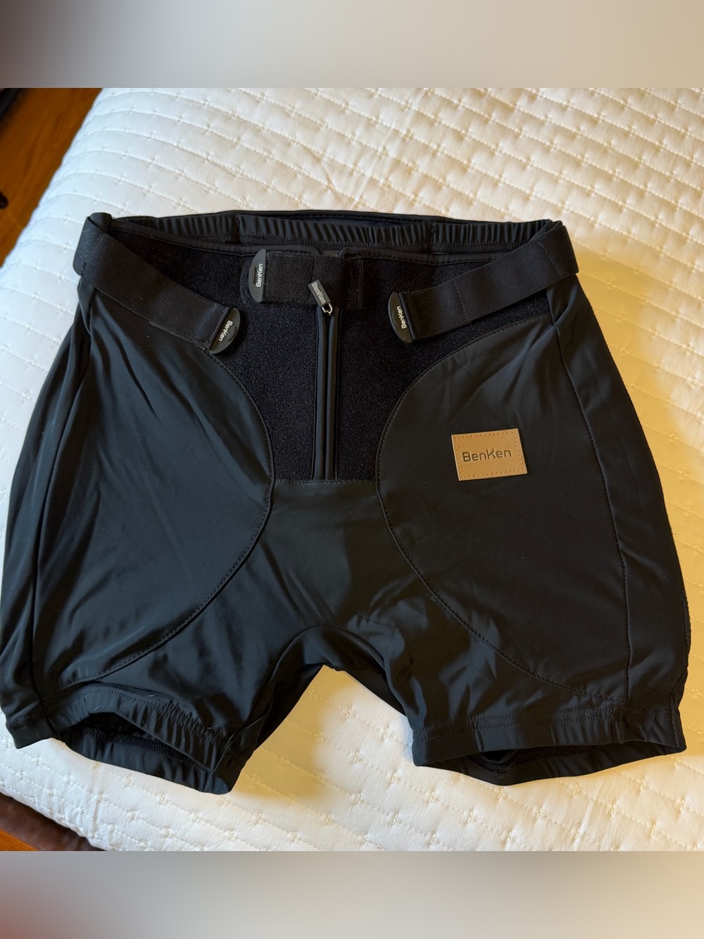 Women’s Black Performance Snowboard Padded Protective Shorts